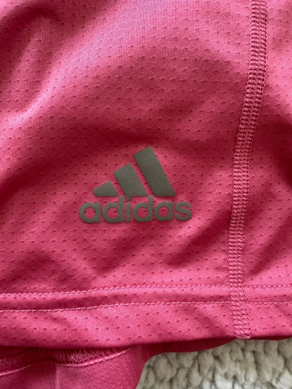 Adidas Pink Performance Running Tank - Picture 3 of 4
